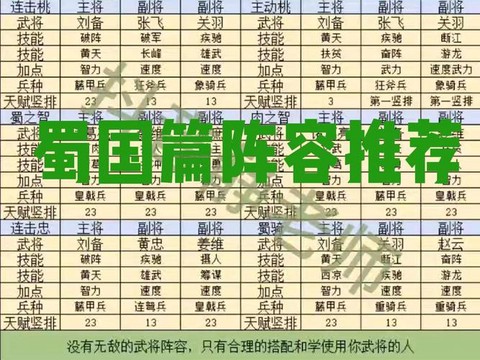 三国群英传怎么搭配[图2]
