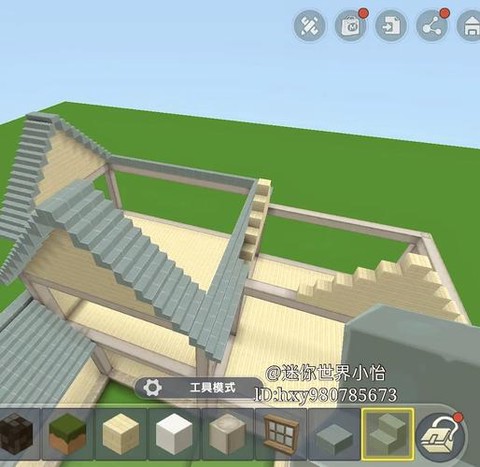 迷你世界中怎么做别墅[图2]