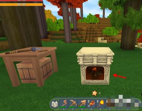 迷你世界怎么造熔炼炉[图2]